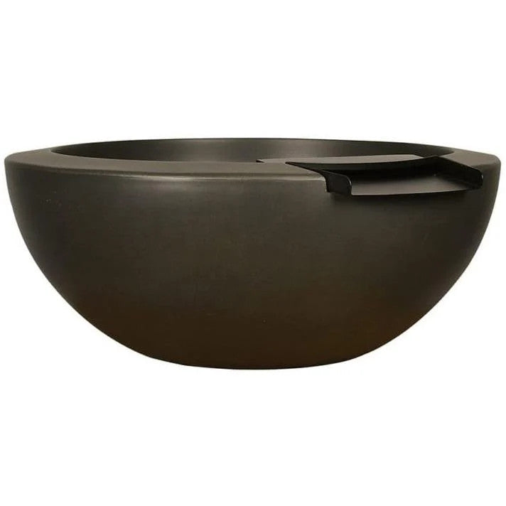 Legacy Round Planter Water Bowl in GFRC Concrete