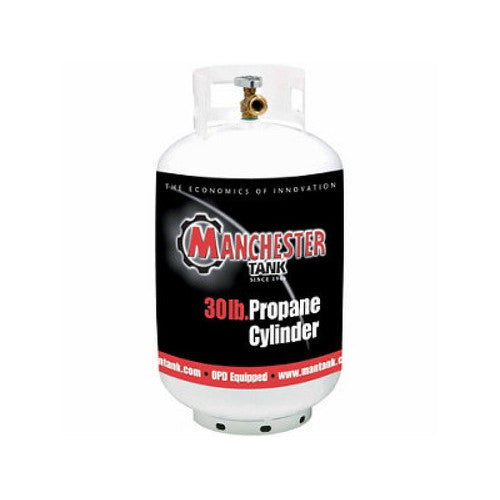 Manchester Tank 6.8 Gallon (30 lb.) Vertical Propane Tank - Multiple Valve Options
