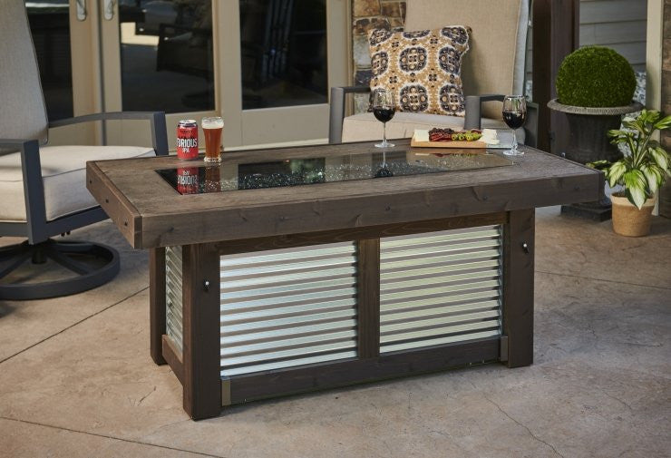 Outdoor Greatroom Denali Brew Fire Pit Table
