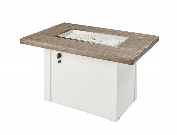 Outdoor Greatroom Driftwood Havenwood Gas Fire Pit Table
