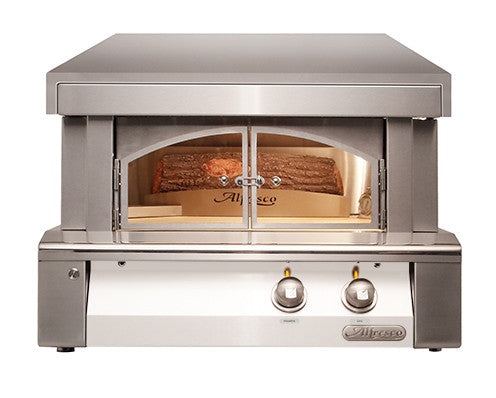 Alfresco - 30" Pizza Oven for Countertop Mount - Signal White