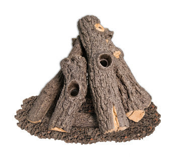 American Fyre Designs - Fire Pit Gas Log Sets -Prairie Oak