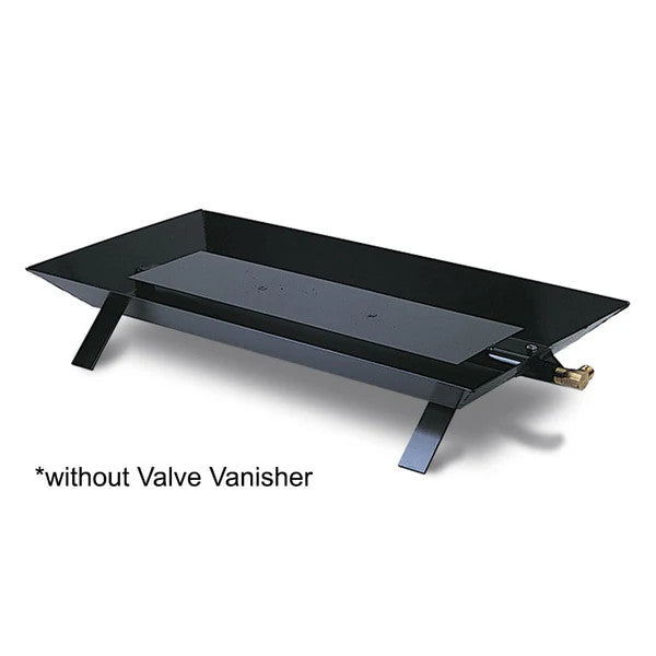 Rasmussen Custom Pan Vented Burner with Strap Legs, 16" Deep
