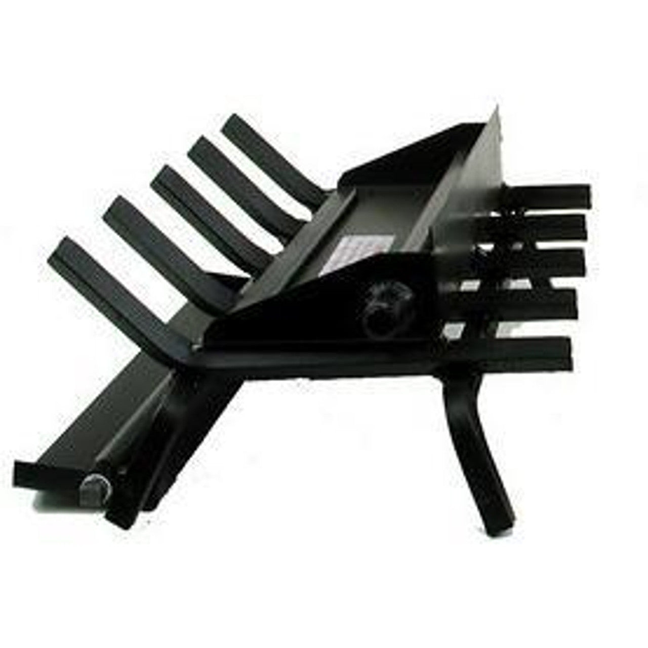Rasmussen Double Face "LC" Multi-Burner/Grate Hearth Kit - Black Painted
