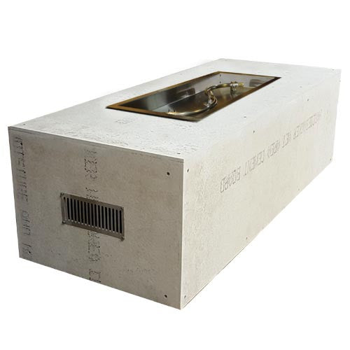 Hearth Products Controls - Rectangle Unfinished Enclosure - 60" x 24" x 18" With 36" x 14" S-Fire Burner