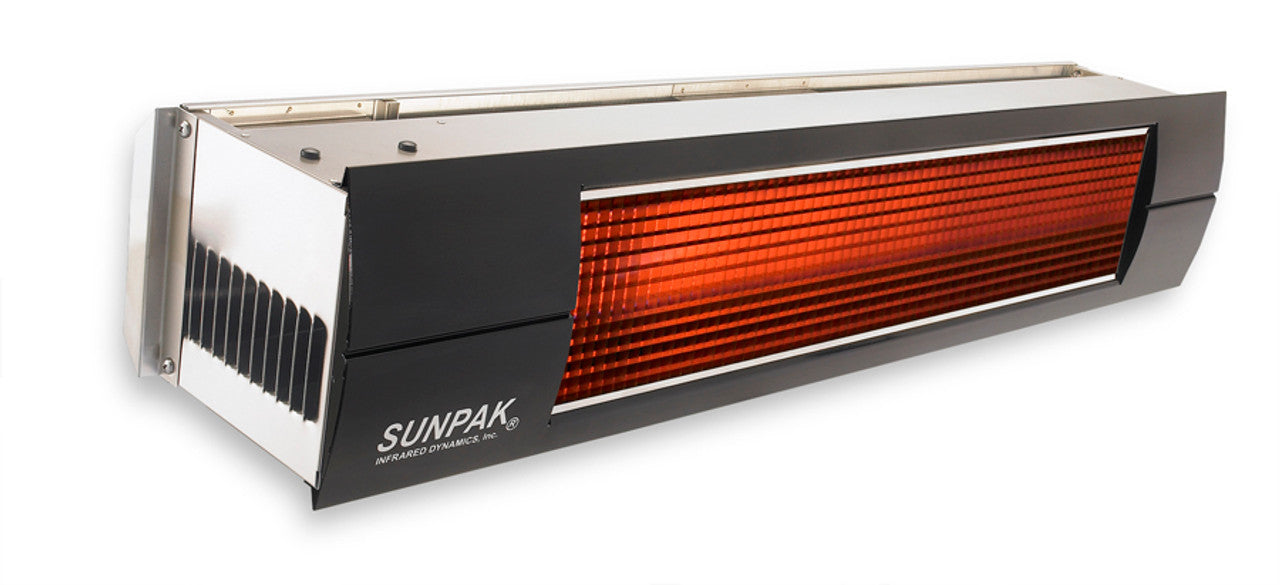 SUNPAK Stainless Steel Two Stage BTU heater (Hardwired) - S34-S-TSH