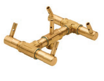Crossfire 60K BTU Original Brass Burner - CFB60 - Square Opening