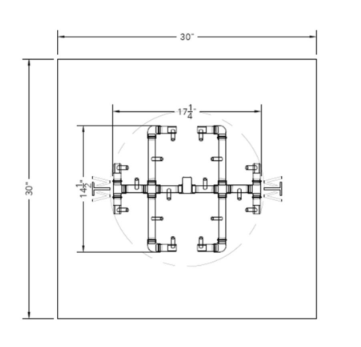 26" - 29" Square Opening - UPK120S26NG  |  UPK120S26LP