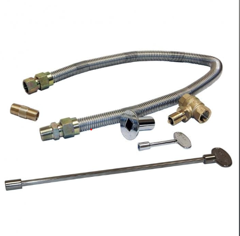 FK1 - Single Flex Line & Key Valve Kit
