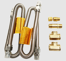 FKM2 Mercury Ignition Dual Flex Line Kit