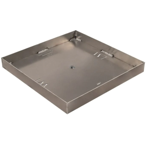 24" Square Aluminum Pan  - ALPAN24S