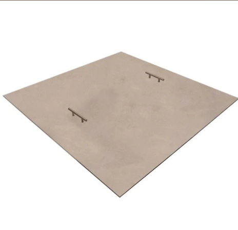 Warming Trends FPC44S Square Aluminum Fire Pit Cover - PFC44S