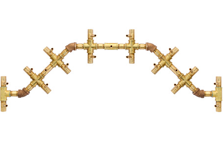 Warming Trends Crossfire CFBCENT190 Centipede Brass Burner