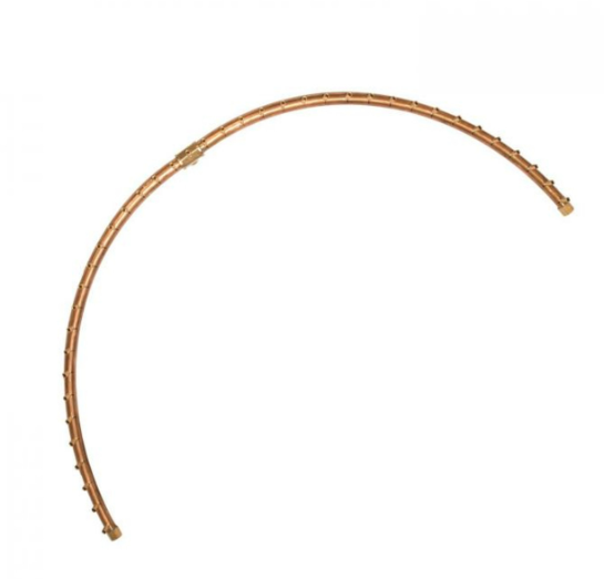510K BTU 71" Radial-Style Brass Burner | Warming Trends
