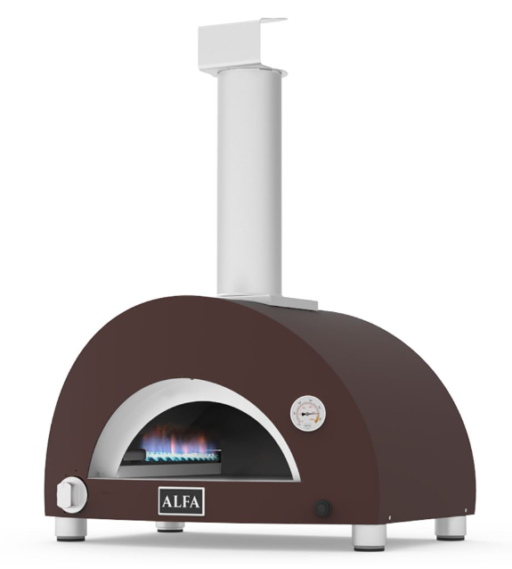 Alfa Nano Moderno 1 Gas-Fired Pizza Oven In Copper - FXMD-1P-GRAM-U