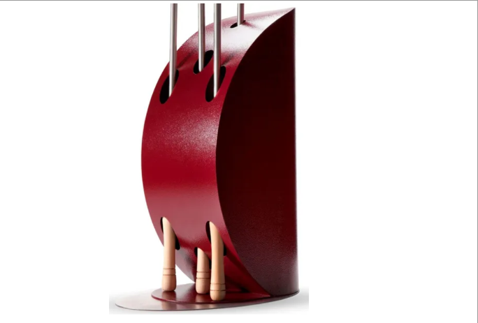 AFIPOPALE-ROA Vela Peel Holder - Antique Red