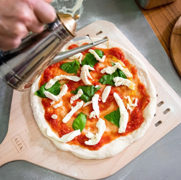 Alfa 16-Inch Wood Pizza Peel - AC-PLEGN040