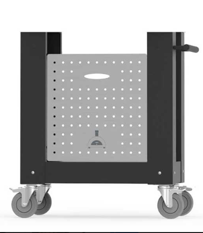 Alfa Moderno 3 Pizze Oven Base - Black - BF-3P-NER