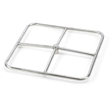 HPC 36" Square Burner Fire Pit Kit