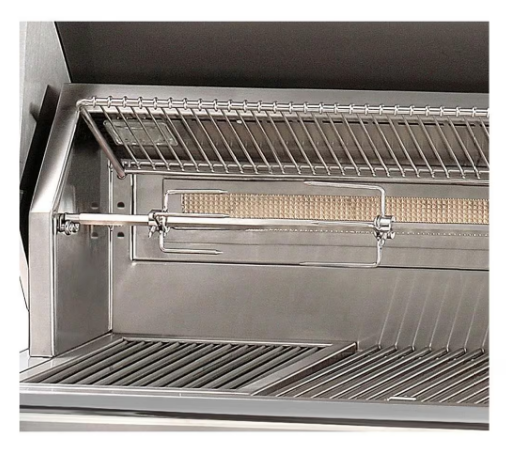 Alfresco 56'' Standard All Grill w/ Cart - Jet Black-Matte