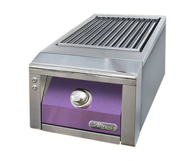 Alfresco - 14" Built-In Sear Zone™ Unit - Side Burner - Blue Lilac