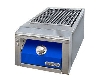 Alfresco - 14" Built-In Sear Zone™ Unit - Side Burner - Ultramarine Blue