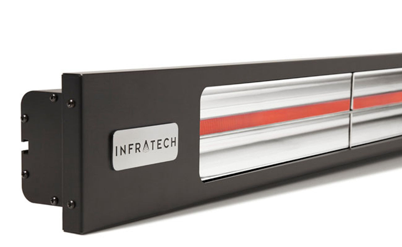 Infratech Slim Line 1,600 Watt 120 Volt 13.3 Amps Silver - SL1612BL
