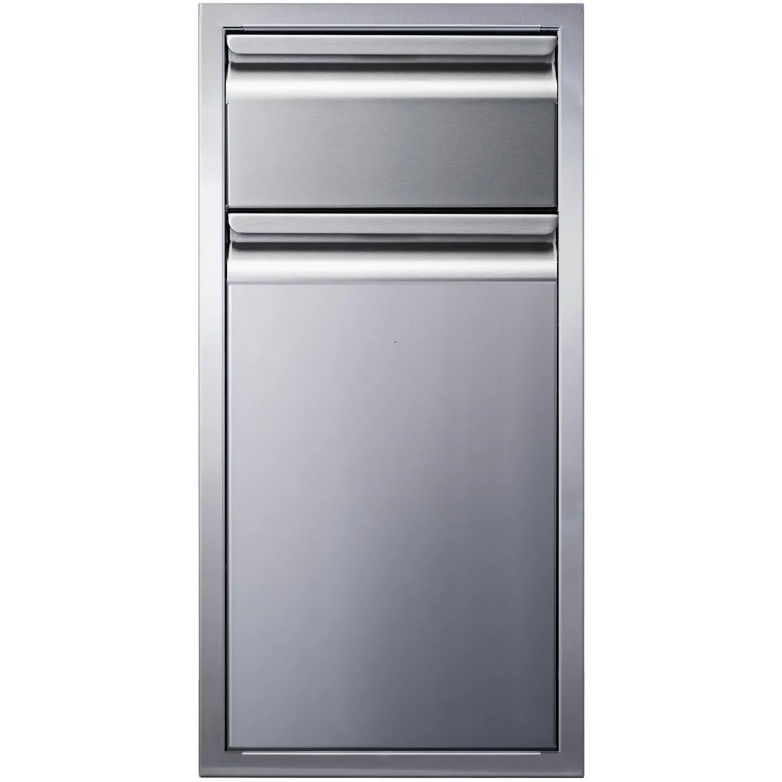 Memphis Grills 15-Inch Single Access Drawer With Trash Bin And Soft Close