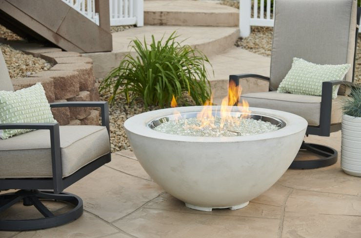 Outdoor Greatroom - White Cove 30" Firebowl