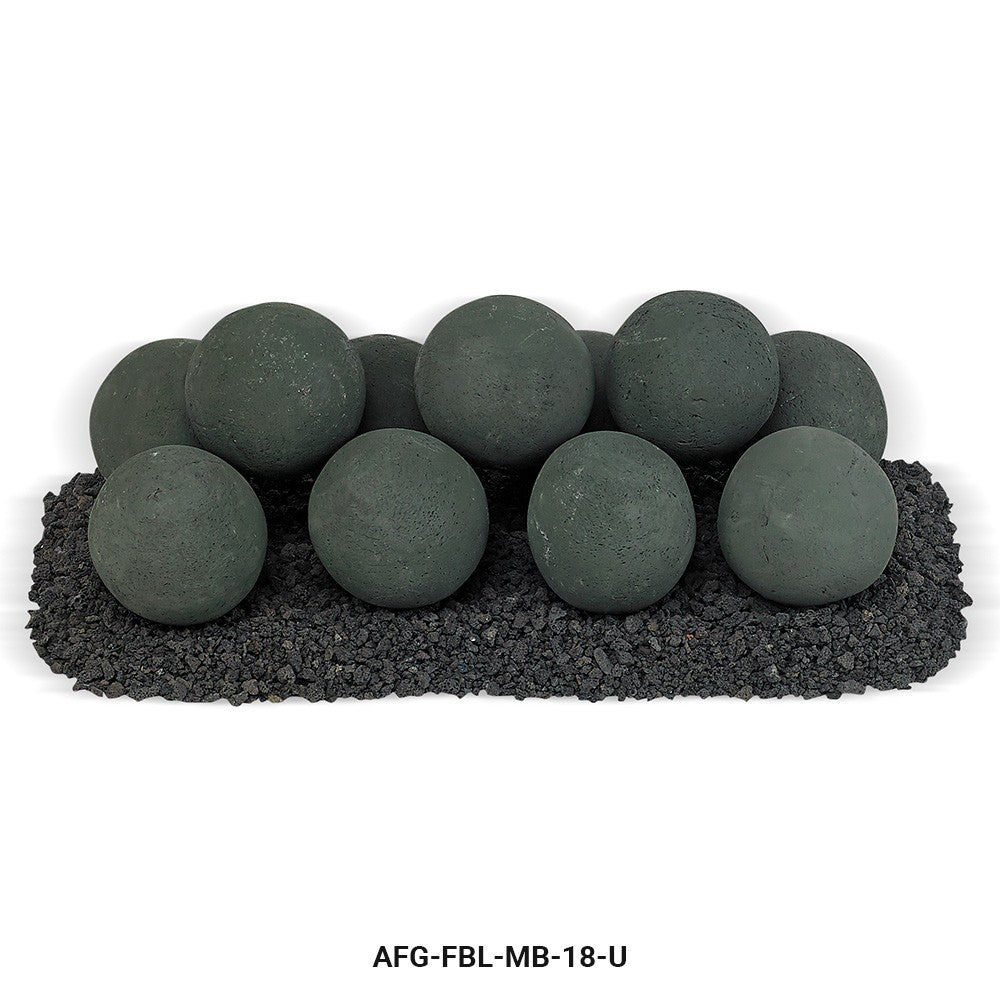 American Fire Glass  - Lite Stone Ball Set (Uniform 4")