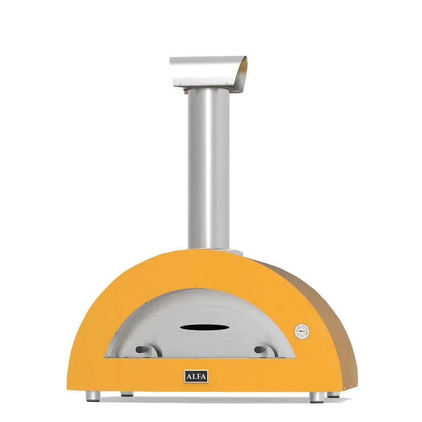 Alfa Moderno 5 Pizze Gas-Fired Pizza Oven In Fire