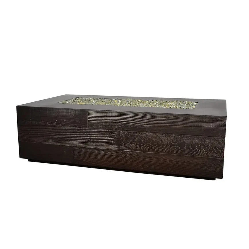 Archpot Aspen Rectangle Fire Table