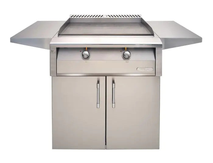 Alfresco Standard Cart for 30" Griddle - Traffic Yellow-Gloss