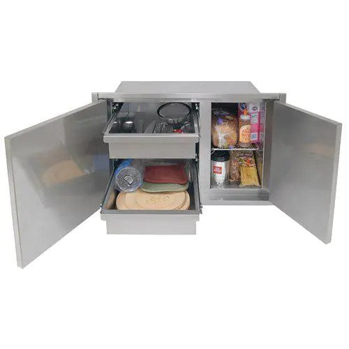 Alfresco 36-Inch Low Profile Sealed Dry Storage Pantry