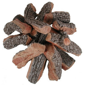 Rasmussen - Fire Pit Bark/Split  Small  Log Stacks