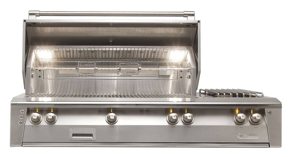 Alfresco - 56" ALXE Luxury Deluxe Grill - Built-In