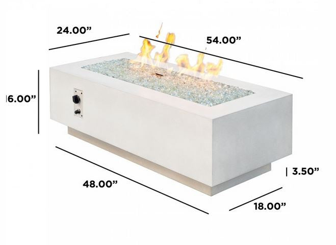 Outdoor Greatroom 54" Fire Pit Table
