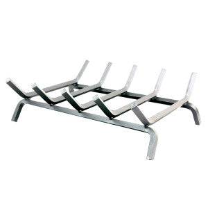 Double  Face Gas Log Grate, Stainless Steel
