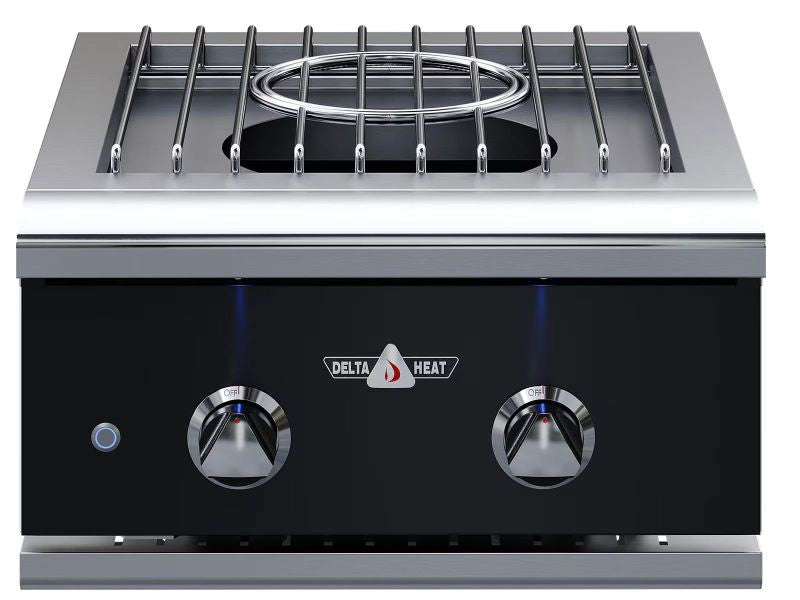 Delta Heat 22-Inch Built-In Power Burner - White Control Panel