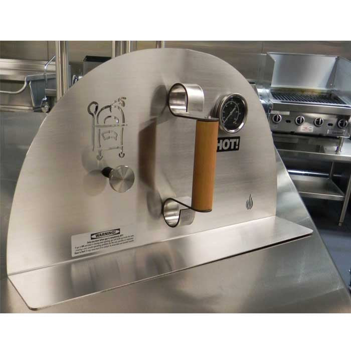 Hearth Products Controls - Pizza Oven Accessories - Door with Thermometer