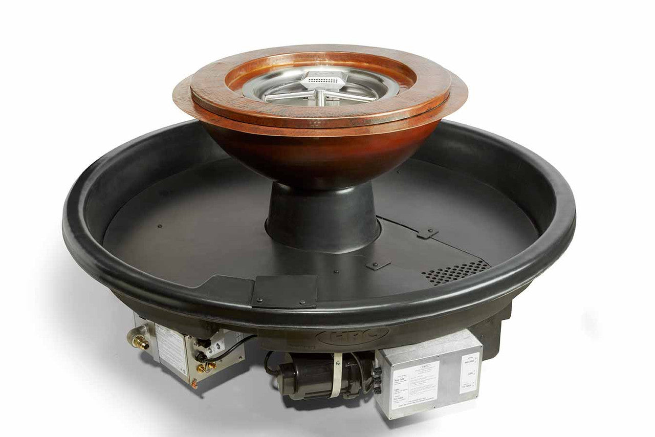 COPPER FIRE BOWL w/  360 WATER
