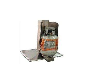 Propane Tank Shield - From Back