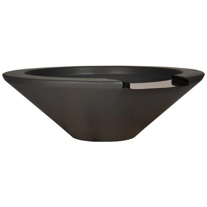 Geo Round Water Bowl in GFRC Concrete by Archpot