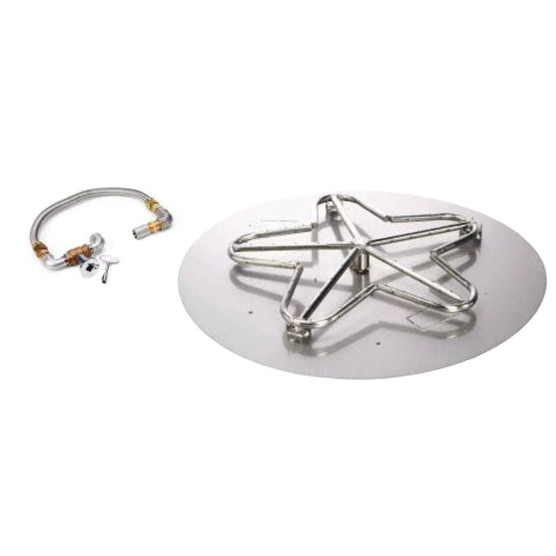 HPC Fire 12" SST Standard 5 Spoke Match Lit Fire Pit Insert