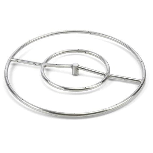 HPC Fire 24" Round High Capacity Burner Fire Pit Kit FPS24