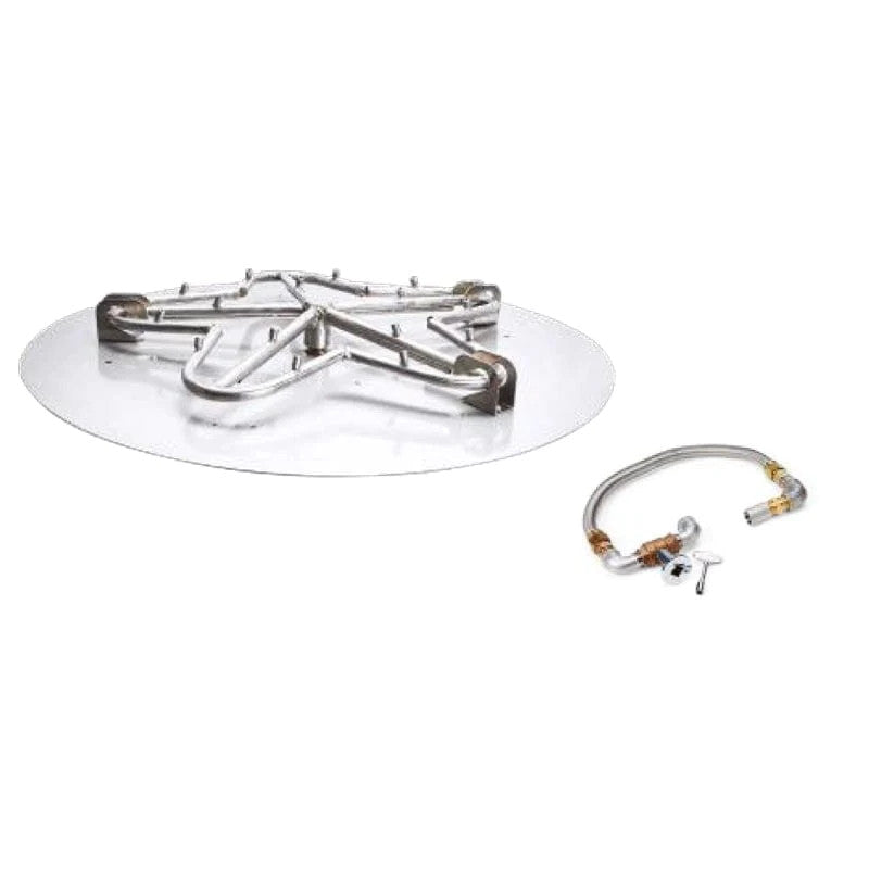 HPC Fire 30" SST Torpedo 5 Spoke Match Lit Fire Pit Insert TOR-CFPK/PENTA30