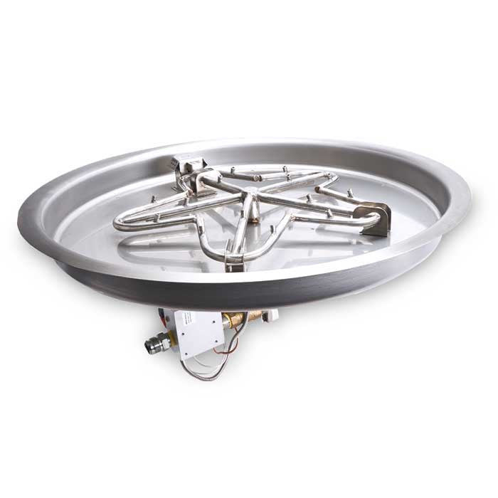 HPC Fire 37" Round Bowl Pan Fire Pit Insert PENTA37EI