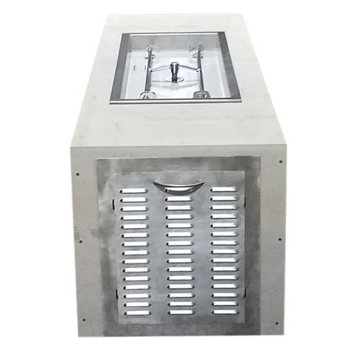 HPC Fire 70" Square Fire Pit Enclosure Kit UST70X24-36X14MLFPKCEK