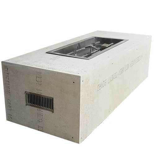 HPC Fire 70" Square Fire Pit Enclosure Kit UST70X24-36X14MLFPKCEK