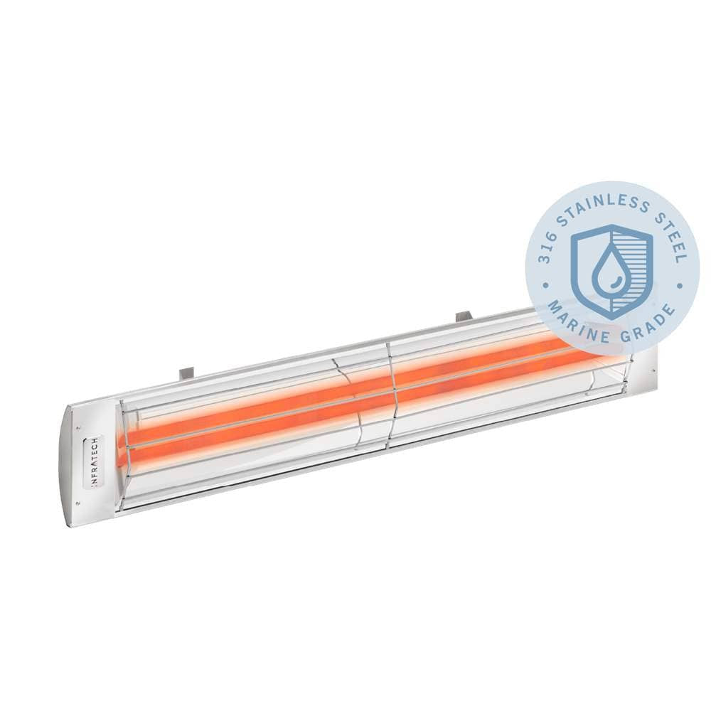 INFRATECH CD SERIES 39-INCH 4000W/5000W DUAL ELEMENT MARINE GRADE ELECTRIC HEATER